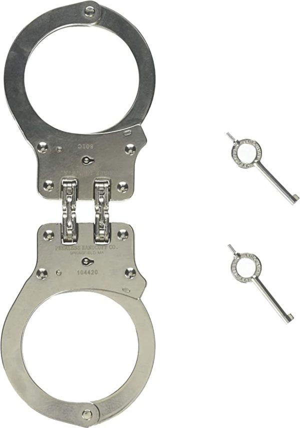 Peerless Handcuffs: Model 801 Hinged Nickel